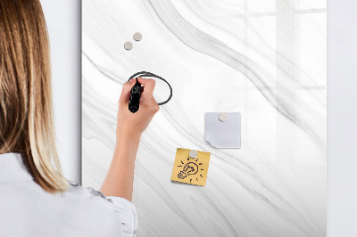 Dry erase magnetic board Decorative Marble