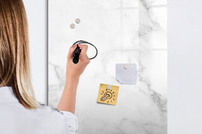 Dry erase board magnetic Marble Waves