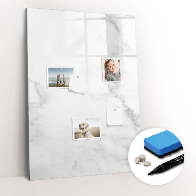 Dry erase board magnetic Marble Waves