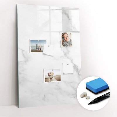Dry erase board magnetic Marble Waves