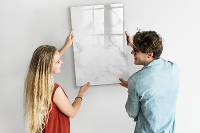 Dry erase board magnetic Marble Waves