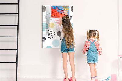 Magnetic board for writing Marble