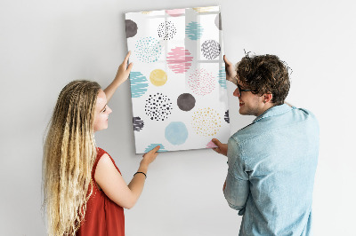 Magnetic board for writing Marble