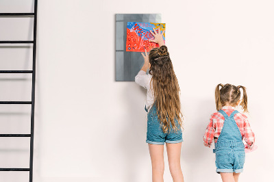 Magnetic board with marker Colorful Circles