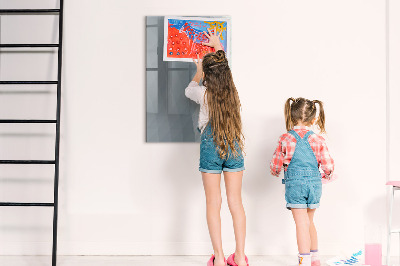 Dry erase board magnetic Colorful Circles