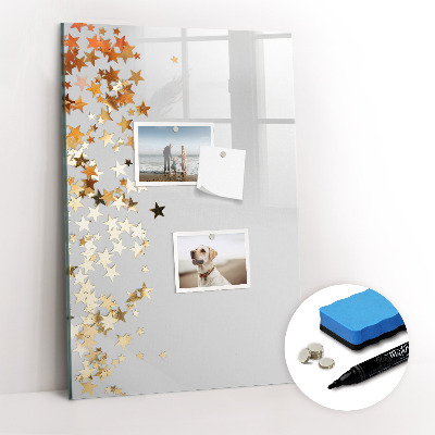 Dry erase magnetic board Painted Wood