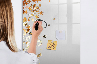Dry erase magnetic board Painted Wood