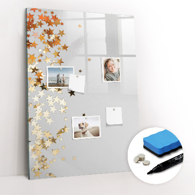 Dry erase magnetic board Painted Wood
