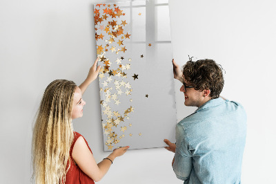 Dry erase magnetic board Painted Wood