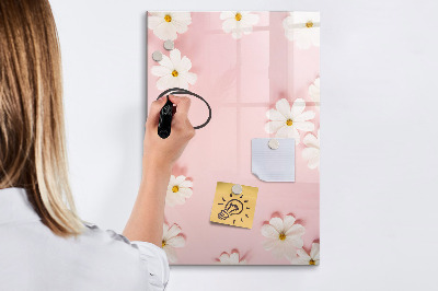 Magnetic board with marker Stars