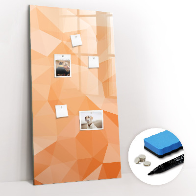 Dry erase magnetic board Abstract light