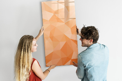 Dry erase magnetic board Abstract light
