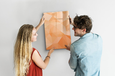 Dry erase magnetic board Abstract light