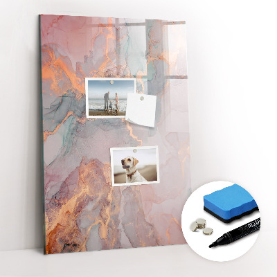 Dry erase magnetic board Unicorn planner