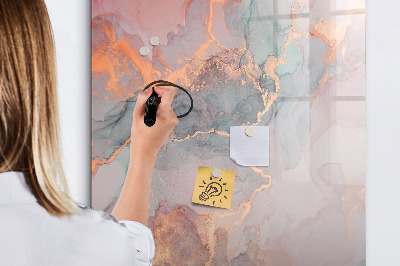 Dry erase magnetic board Unicorn planner