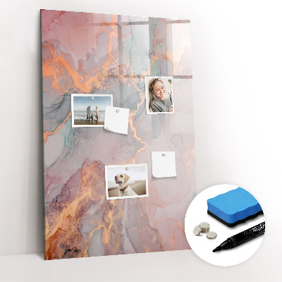 Dry erase magnetic board Unicorn planner