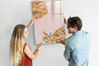 Dry erase board magnetic Light wooden boards
