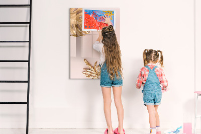 Dry erase board magnetic Light wooden boards