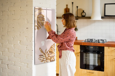 Magnetic drawing board Light wooden boards