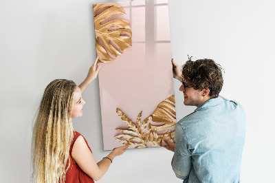 Dry erase board magnetic Light wooden boards