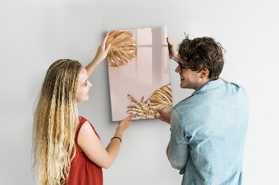 Dry erase board magnetic Light wooden boards