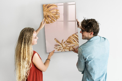 Dry erase board magnetic Light wooden boards