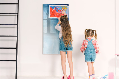 Dry erase magnetic board Water abstraction