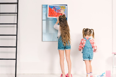 Dry erase magnetic board Water abstraction