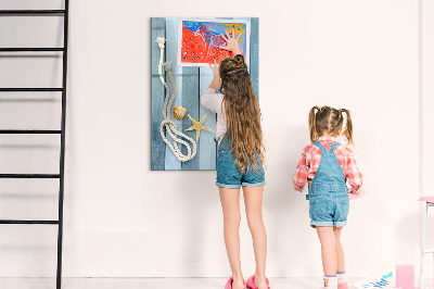 Magnetic drawing board Sea things