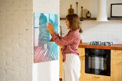 Magnetic drawing board Palm leaves