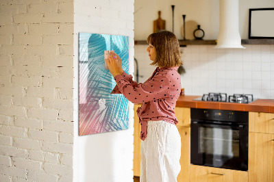 Magnetic drawing board Palm leaves