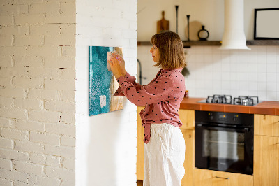 Dry erase magnetic board Sea beach