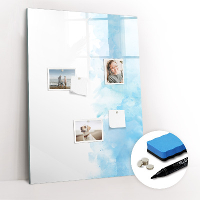 Dry erase magnetic board Watercolor spots