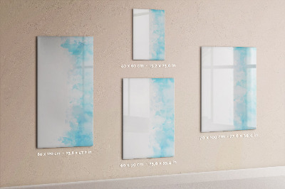 Dry erase magnetic board Watercolor spots