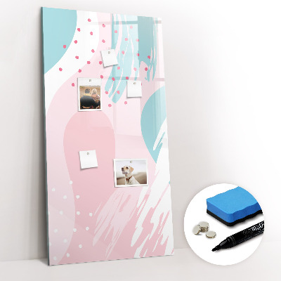 Dry erase board magnetic Pattern abstraction