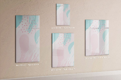 Dry erase board magnetic Pattern abstraction