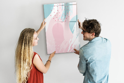 Dry erase board magnetic Pattern abstraction