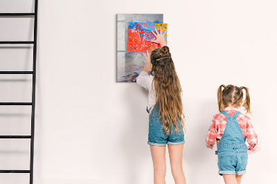 Dry erase board magnetic Abstract image