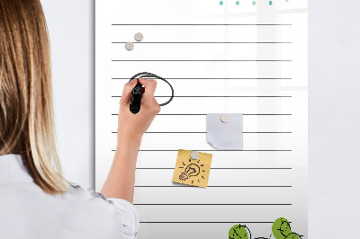 Dry erase board magnetic To-do list
