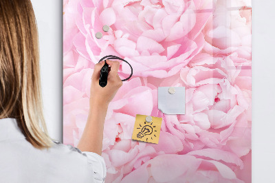 Dry erase board magnetic Summer flowers