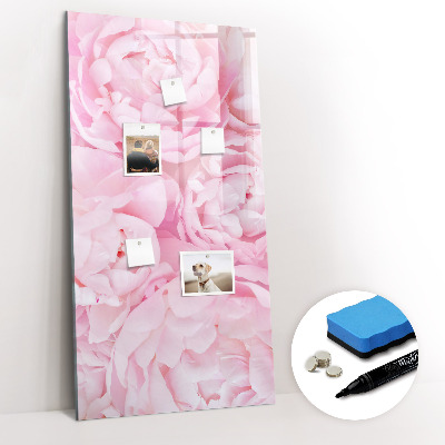 Magnetic board with marker Summer flowers