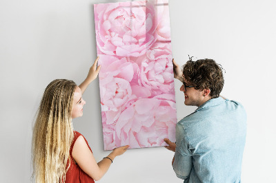 Magnetic board with marker Summer flowers