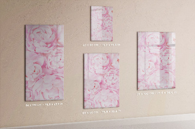 Dry erase board magnetic Summer flowers