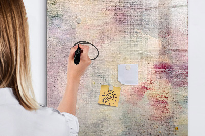 Magnetic drawing board Paint stains