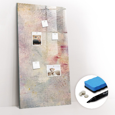 Magnetic drawing board Paint stains