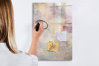 Magnetic drawing board Paint stains