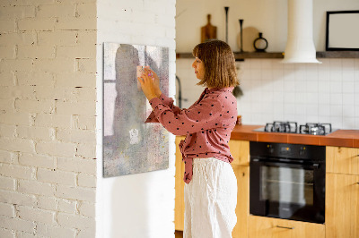 Magnetic drawing board Paint stains