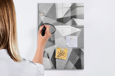 Magnetic drawing board Geometric abstraction