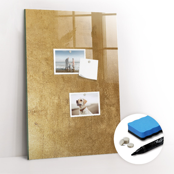 Dry erase magnetic board Decorative material