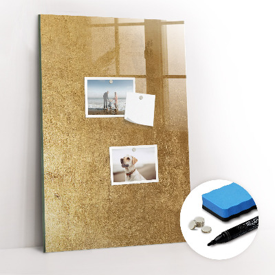 Magnetic board for writing Decorative material